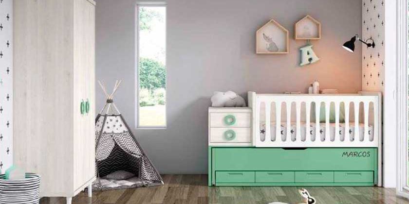 Dormitorio juvenil cuna, 1-1