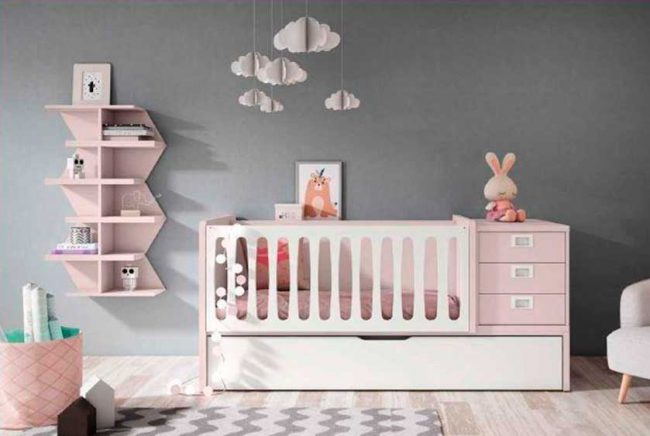 Dormitorio juvenil cuna, 2-1