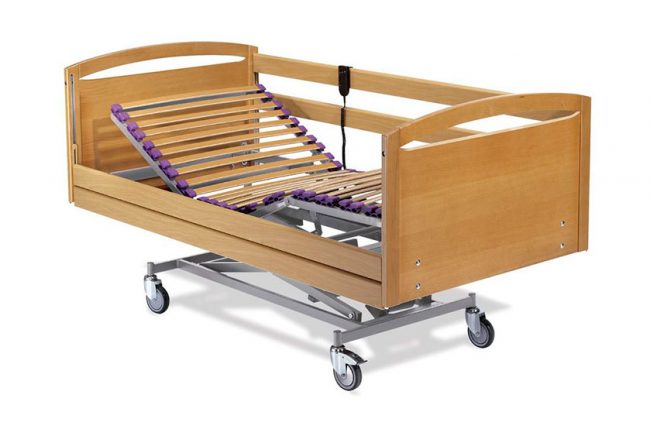 Cama eléctrica madera